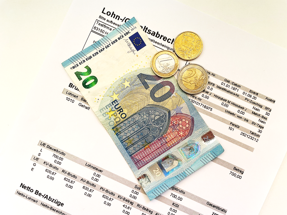 Bonus im Zuge des Steuerentlastungsgesetz